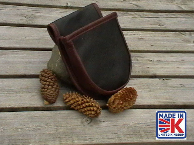 shooting cartridge pouch bag leather